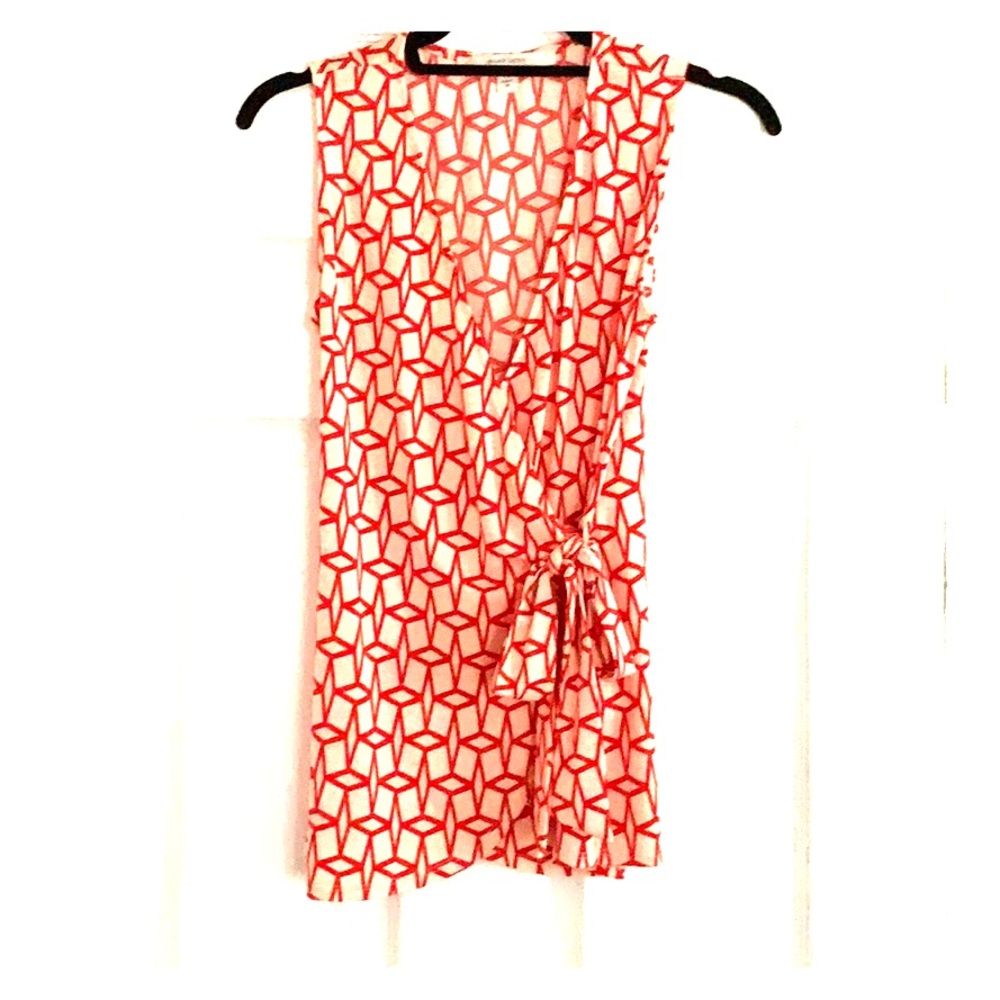 Stitch Fix-41 Hawthorn cross over wrap tank.